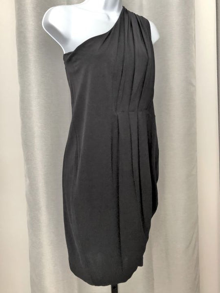 Marc by Marc Jacobs LARGE Alexa Navy One-Shoulder Dress