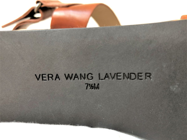Vera Wang Size 7.5 Watercolor Heel Sandals