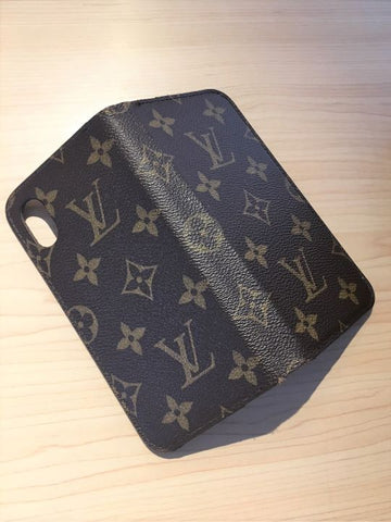 Louis Vuitton Authentic Folio iPhone 10 Case - CLEARANCE
