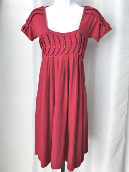 Catherine Malandrino Petite Red Knit Dress - CLEARANCE