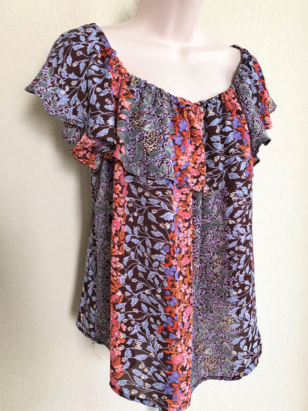 Maeve Anthropologie - NEW - Size Medium Floral Top