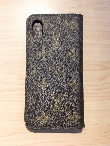 Louis Vuitton Authentic Folio iPhone 10 Case