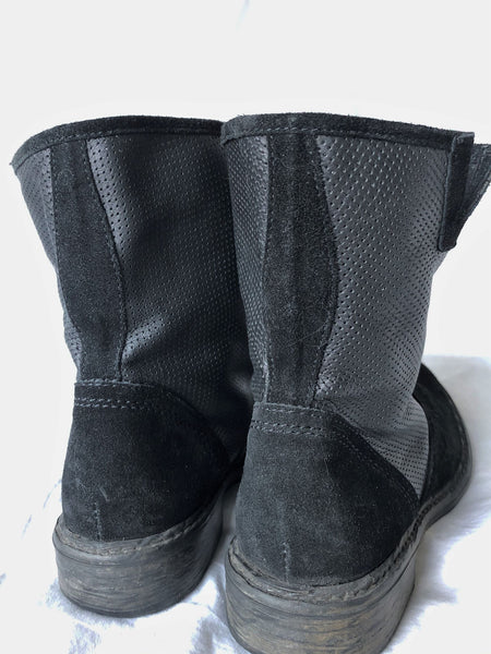 Sundance Size 7 Black Suede Boots