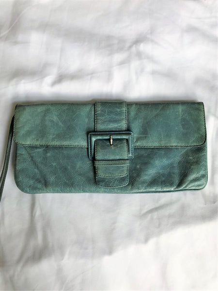 Hobo International Blue Audrey Clutch