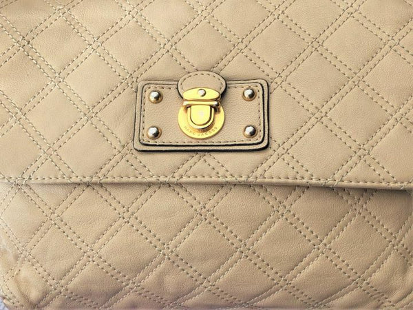 Marc Jacobs Vintage Cream Quilted Leather Bag