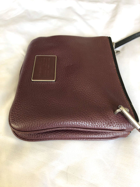 MARC by Marc Jacobs Burgundy Ligero Double Zip Cross Body