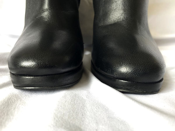 Studio Tomboy Size 6.5 Black Leather Boots - RARE!