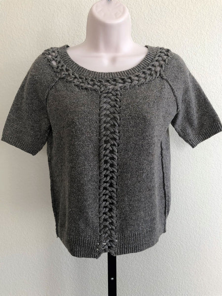 AphOrism Anthropologie Size XS Taupe Top