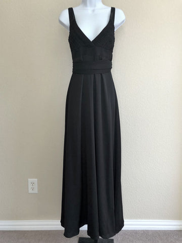 Armani Collezioni Authentic Size 4 Black Silk Gown - RETAILED AT $1,695