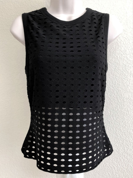 Alexander Wang Size XS Black Cut Out Top