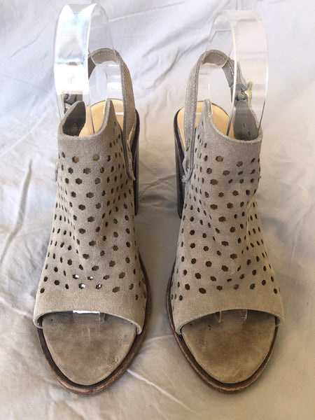 Rag & Bone Size 7.5 Wyatt Gray Suede Sandals