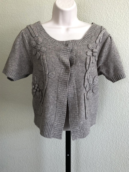 Sundance SMALL Beige Cropped Cardigan - CLEARANCE