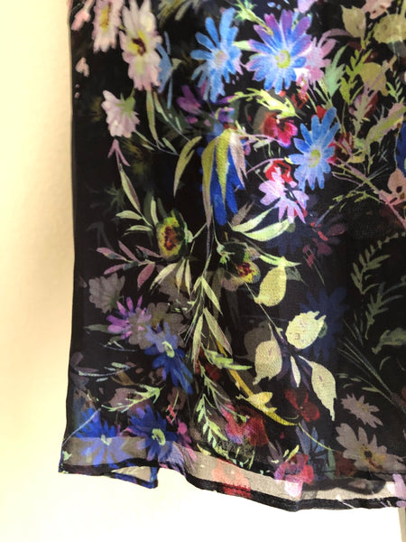 Parker MEDIUM Nicole - NEW - Silk Floral Dress