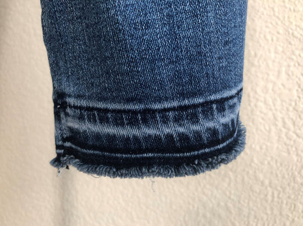 William Rast Size 0 Perfect Skinny Patchwork Jeans