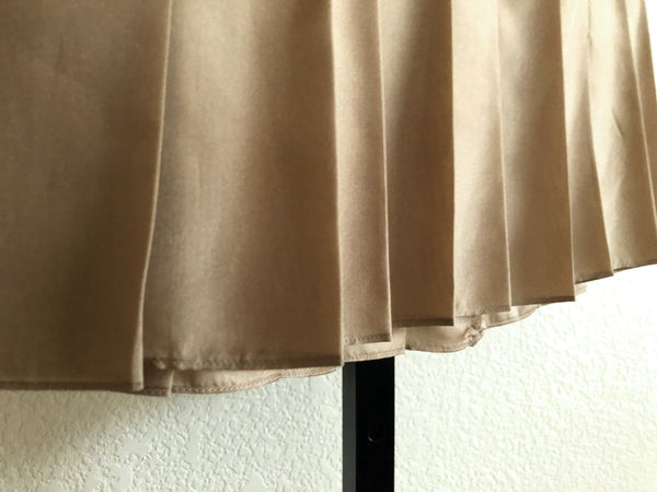 Yves Saint Laurent Authentic Size 4 Gold Silk Skirt