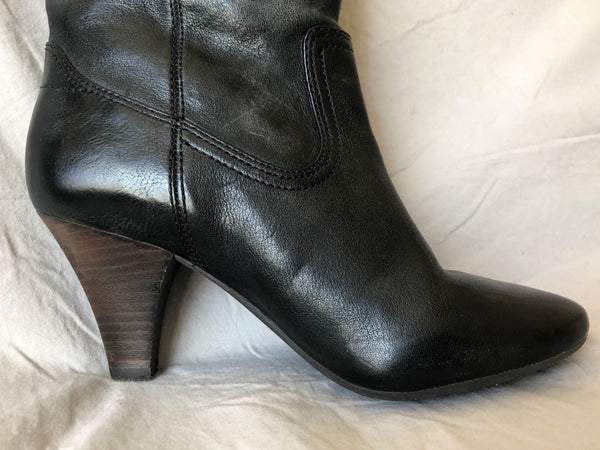 Frye Size 5.5 Dannika Campus Black Boots