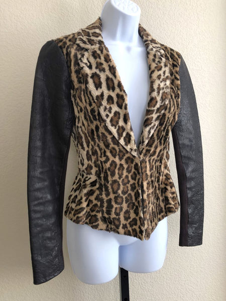 Elizabeth and James Sze XS Leopard Suit