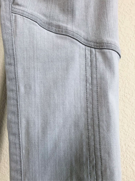 AG Size 6 Gray Moto Jeans