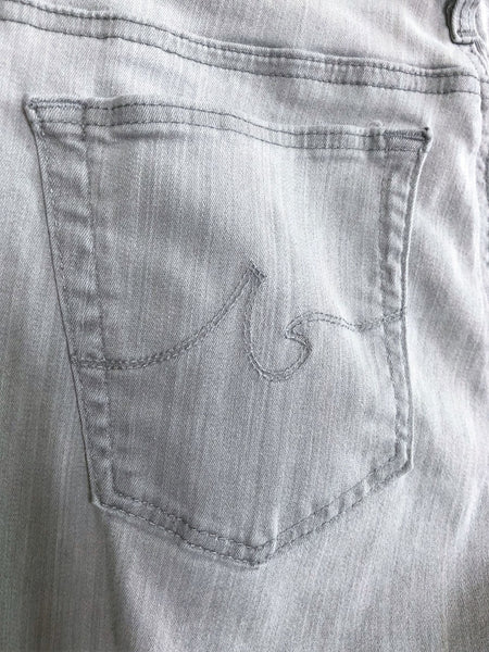 AG Size 6 Gray Moto Jeans - CLEARANCE