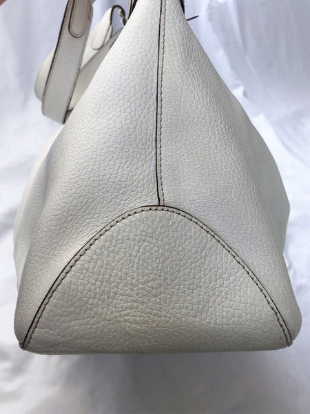 Anya Hindmarch White Leather Luxury Tote