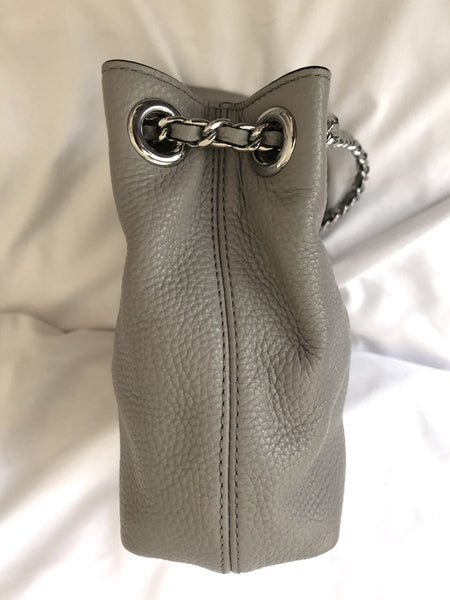 MICHAEL Michael Kors Gray Leather Bag