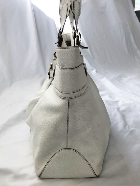 Anya Hindmarch White Leather Luxury Tote