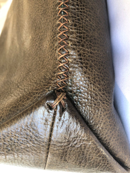 Carla Mancini Brown Leather Tote - CLEARANCE