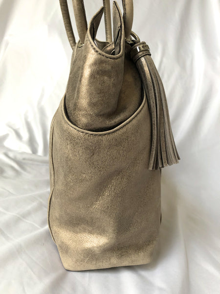 MICHAEL Michael Kors Metallic East West Ring Bag