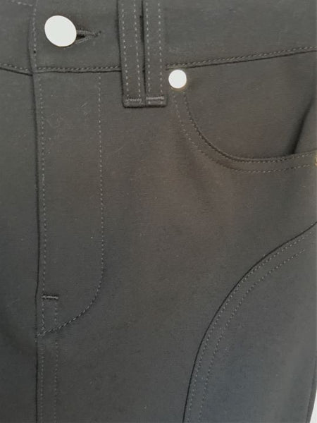 7 for All Mankind Size 2 Black Stretch Pencil Skirt - CLEARANCE