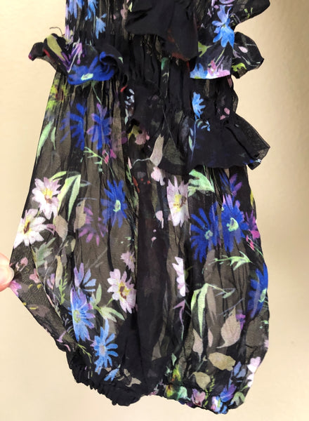 Parker MEDIUM Nicole - NEW - Silk Floral Dress