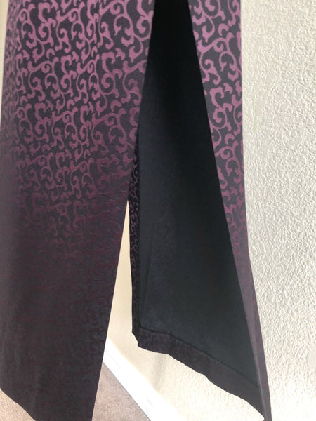 bebe Size SX Petite Burgundy Asian Maxi Dress - CLEARANCE