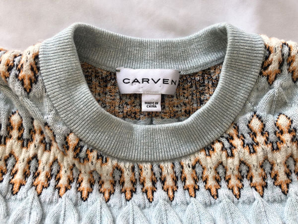 Carven Size XS Wool Blend Sweater