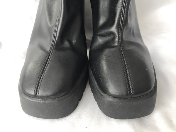 Schutz Darlyn Size 6 Vegan Leather Over the Knee Boots