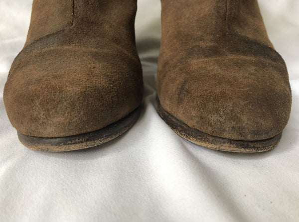 Rag & Bone Newbury Size 6 Brown Suede Booties