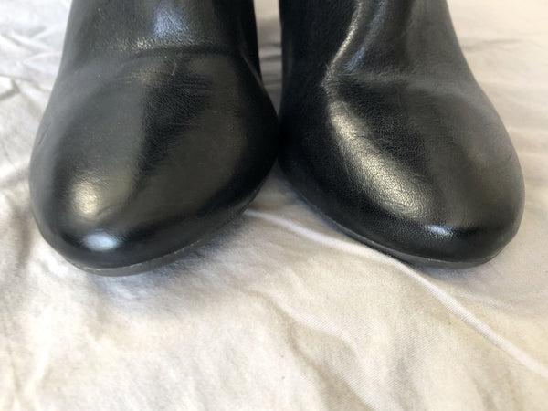 Frye Size 5.5 Dannika Campus Black Boots