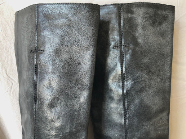 Frye Size 5.5 Dannika Campus Black Boots