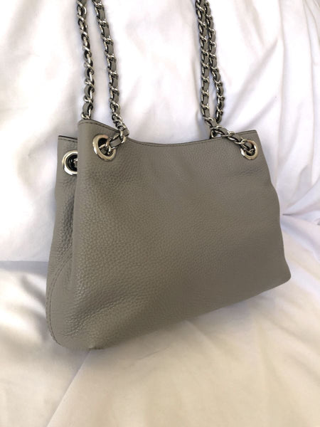 MICHAEL Michael Kors Gray Leather Bag