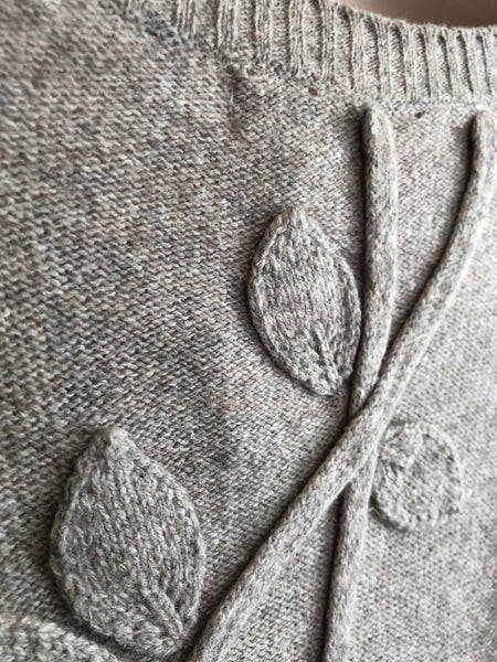 Sundance SMALL Beige Cropped Cardigan - CLEARANCE