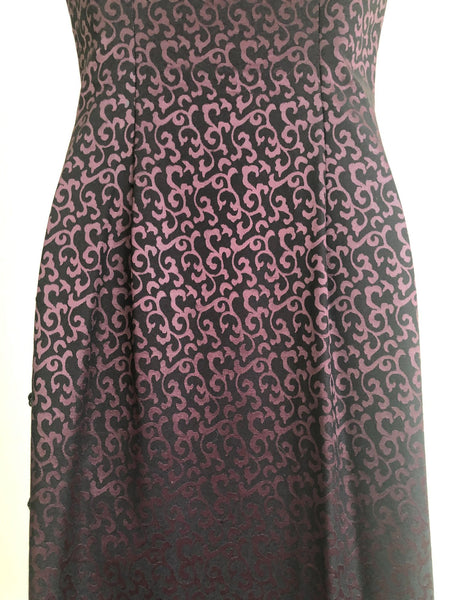 bebe Size SX Petite Burgundy Asian Maxi Dress - CLEARANCE