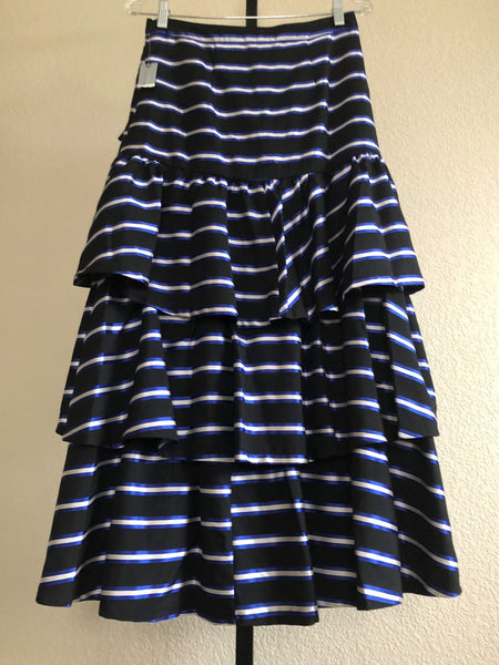 Maeve for Anthropologie NEW Size XS Petite Striped Skirt