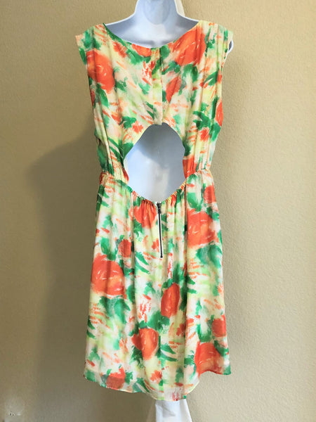 Alice + Olivia NEW Size Large Matilda Floral Silk Dress