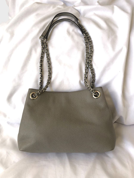 MICHAEL Michael Kors Gray Leather Bag