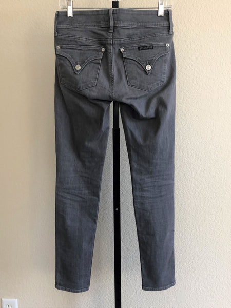 Hudson Size 2 Collin Skinny Gray Jeans