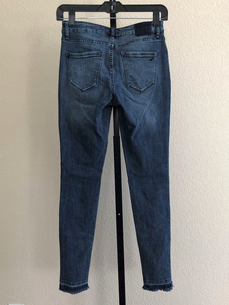 William Rast Size 0 Perfect Skinny Patchwork Jeans