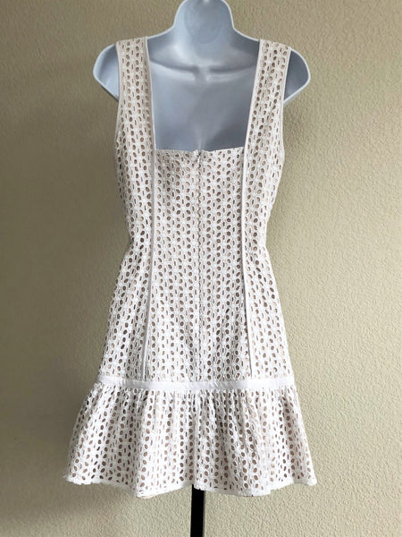 Pins & Needles Anthropologie LARGE White Lace Dress