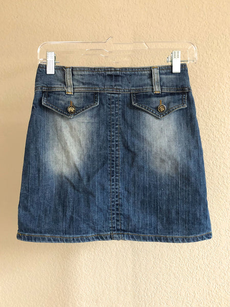 Roberto Cavalli Authentic Size XS Denim Mini Skirt