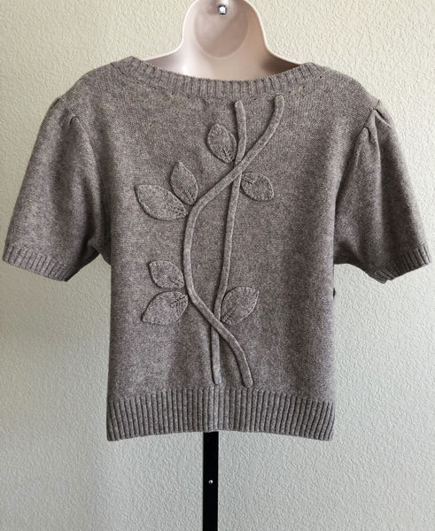 Sundance SMALL Beige Cropped Cardigan - CLEARANCE