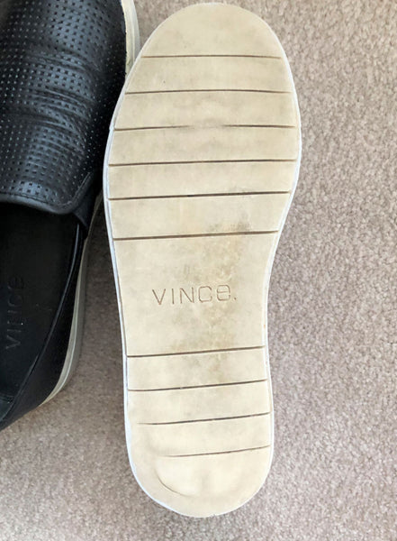 VINCE Size 6.5 Blair Black Sneakers - CLEARANCE