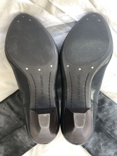 Frye Size 5.5 Dannika Campus Black Boots