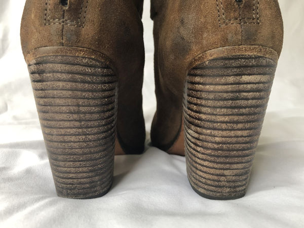 Rag & Bone Newbury Size 6 Brown Suede Booties